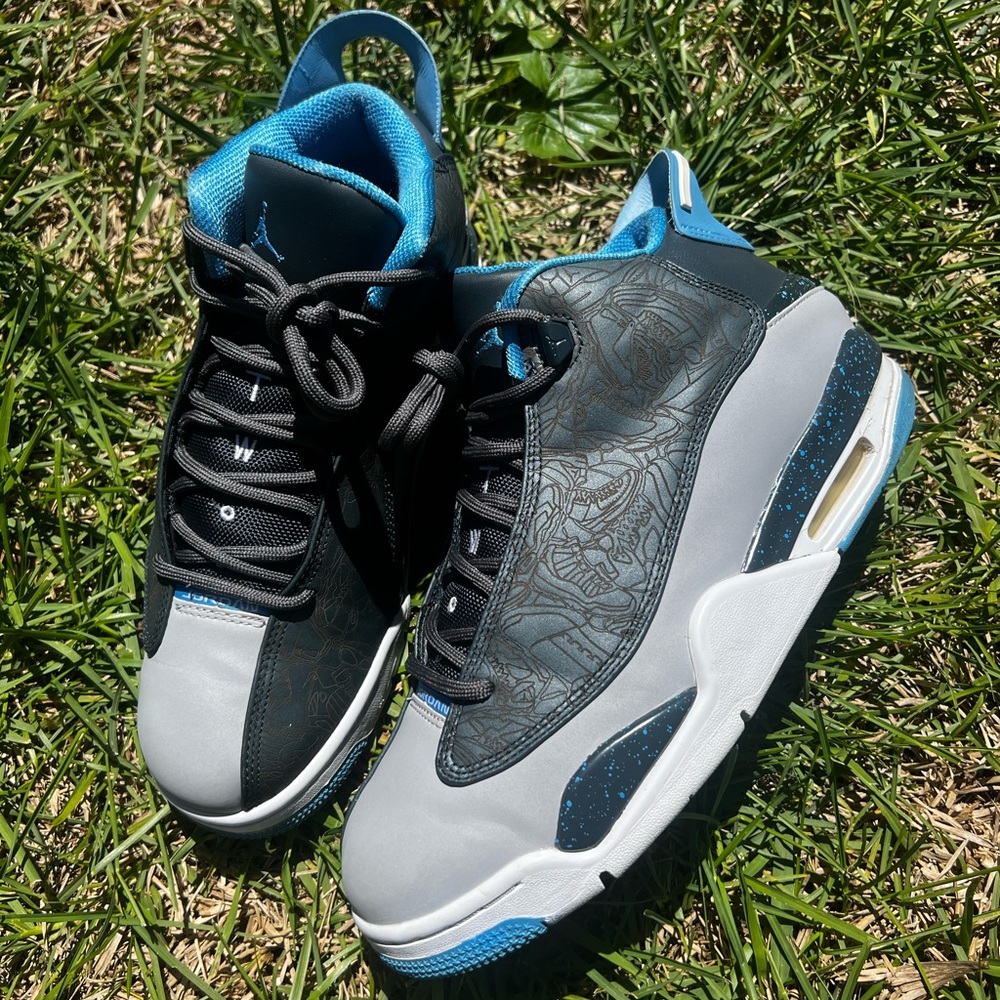 CLEAN Air Jordan Dub Zero Wolf Grey size 11 Womens shoes 2015